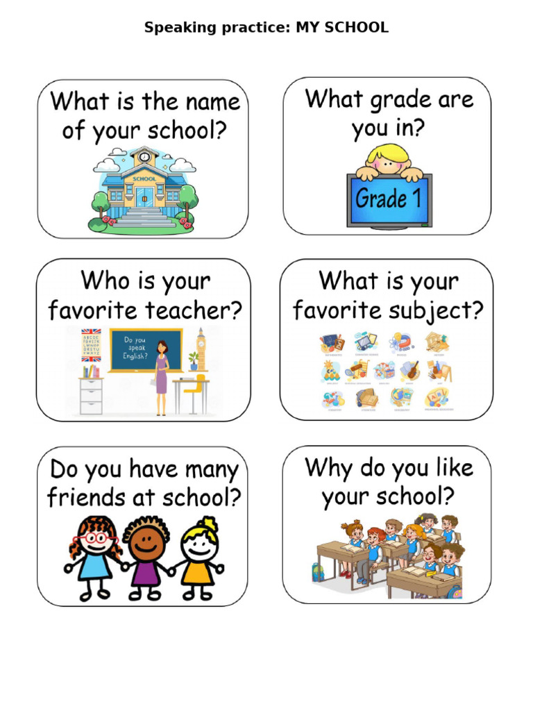 Speaking Practice | PDF