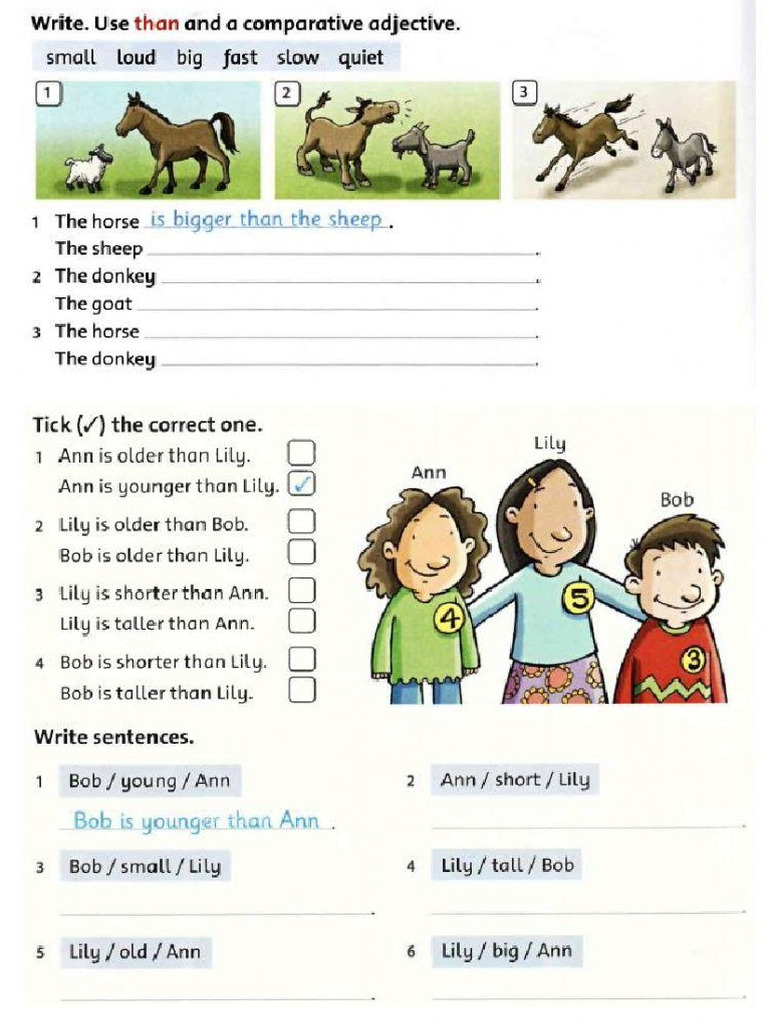 Movers Comparative Handout | PDF