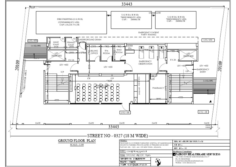 Conceptual Ground Floor Plan | PDF
