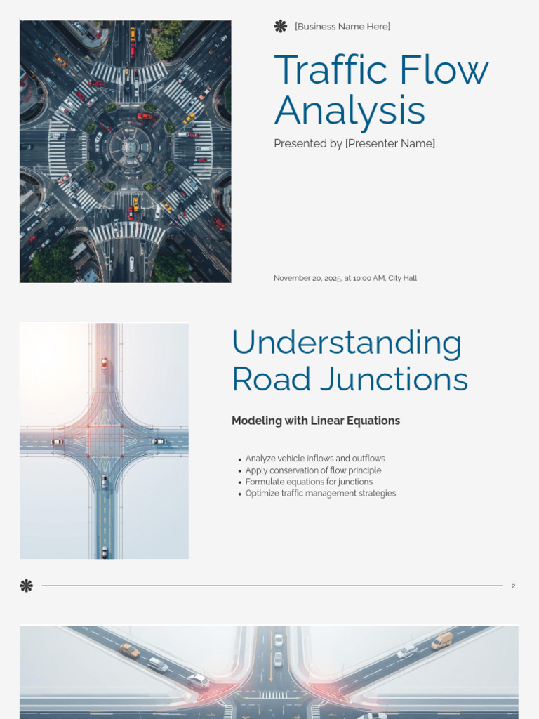 Presentation - Traffic Flow Analysis - 20251120 - 063015 - 0000 | PDF ...