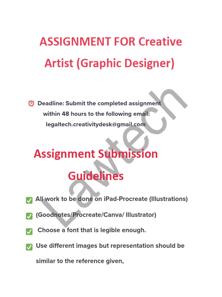 Creative Artist Assignment (2)-1 | PDF