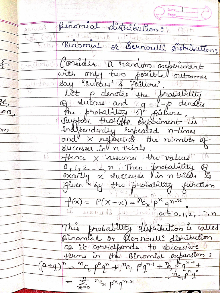 Binomial Distribution | PDF