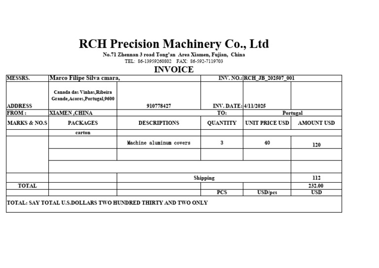 invoice-RCH - MF - 2025011 - 01 (1) (2025-11-20 22 - 12 - 08) | PDF