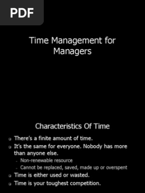 Time Management