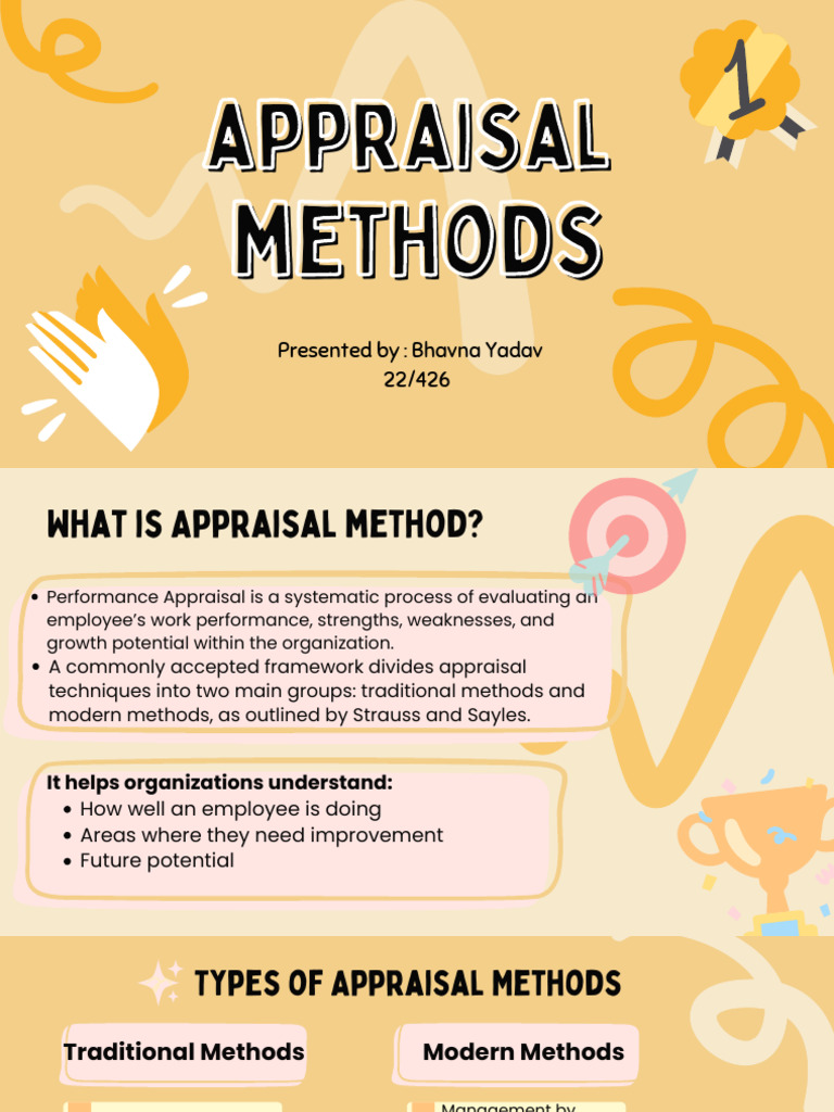 Comprehensive Guide to Appraisal Methods | PDF | Performance Appraisal ...