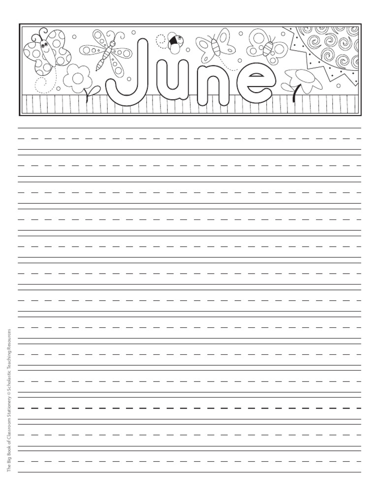June Printables for Grades 1-2 Classroom | PDF | Pledge Of Allegiance ...