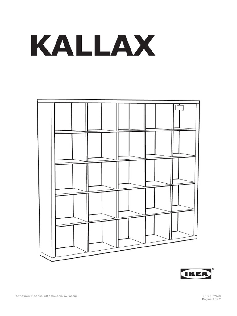 Kallax Montageanleitung Pdf