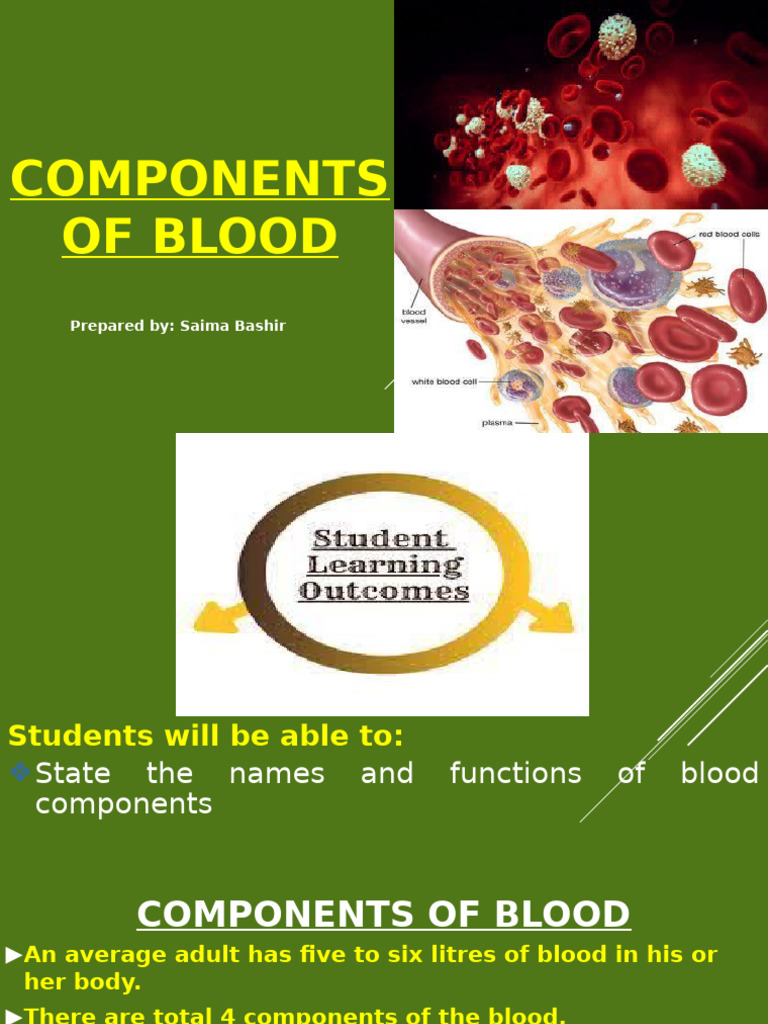 Understanding Blood Components | PDF | Blood | Blood Cell