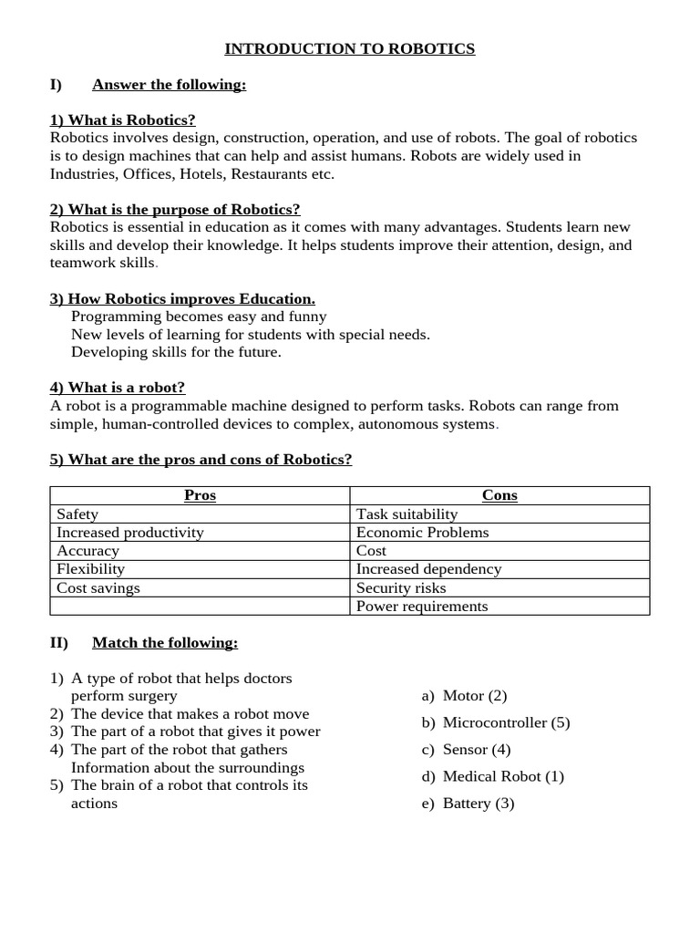Introduction to Robotics and RC Cars | PDF | Robotics | Robot