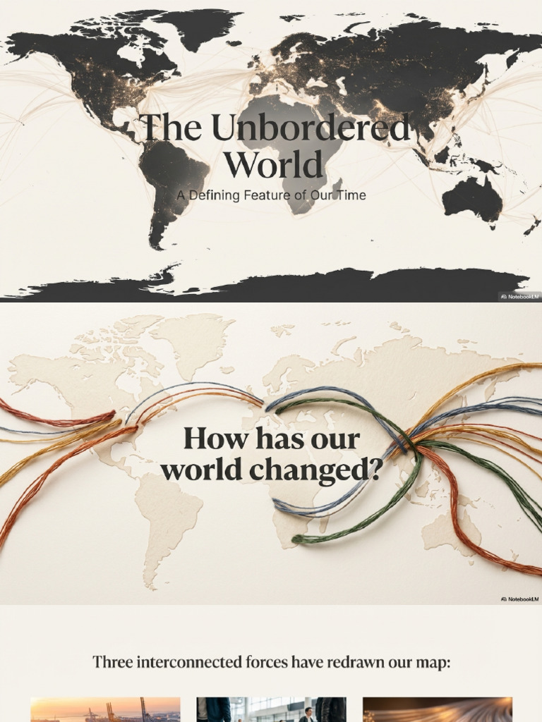The Unbordered World Defining Our Time | PDF