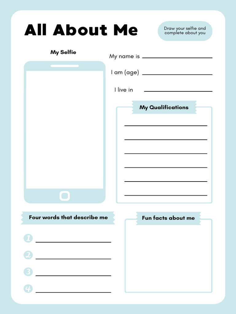All About Me | PDF