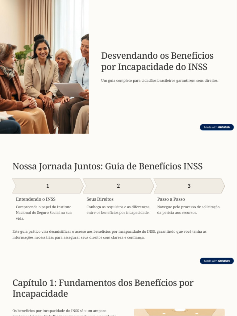 Benefícios por Incapacidade do INSS | PDF