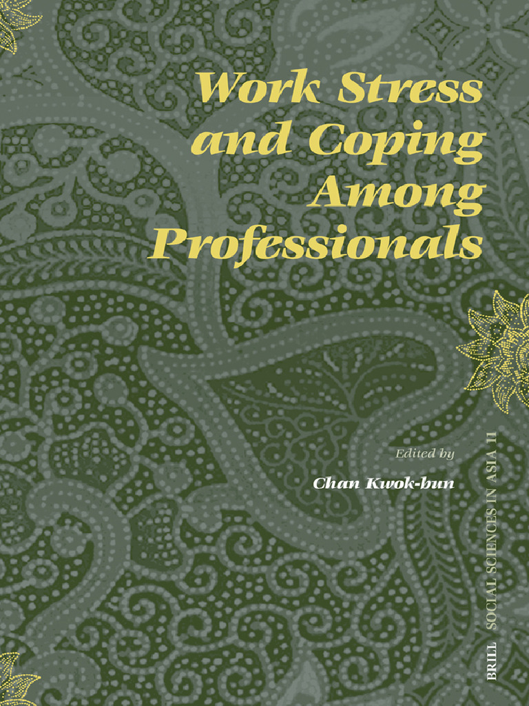 Work Stress and Coping Strategies | PDF | Stress (Biology) | Self Esteem