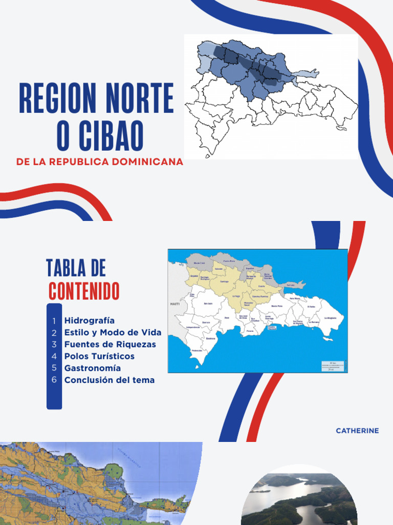 Cibao: Hidrografía, Cultura y Economía | PDF | República Dominicana