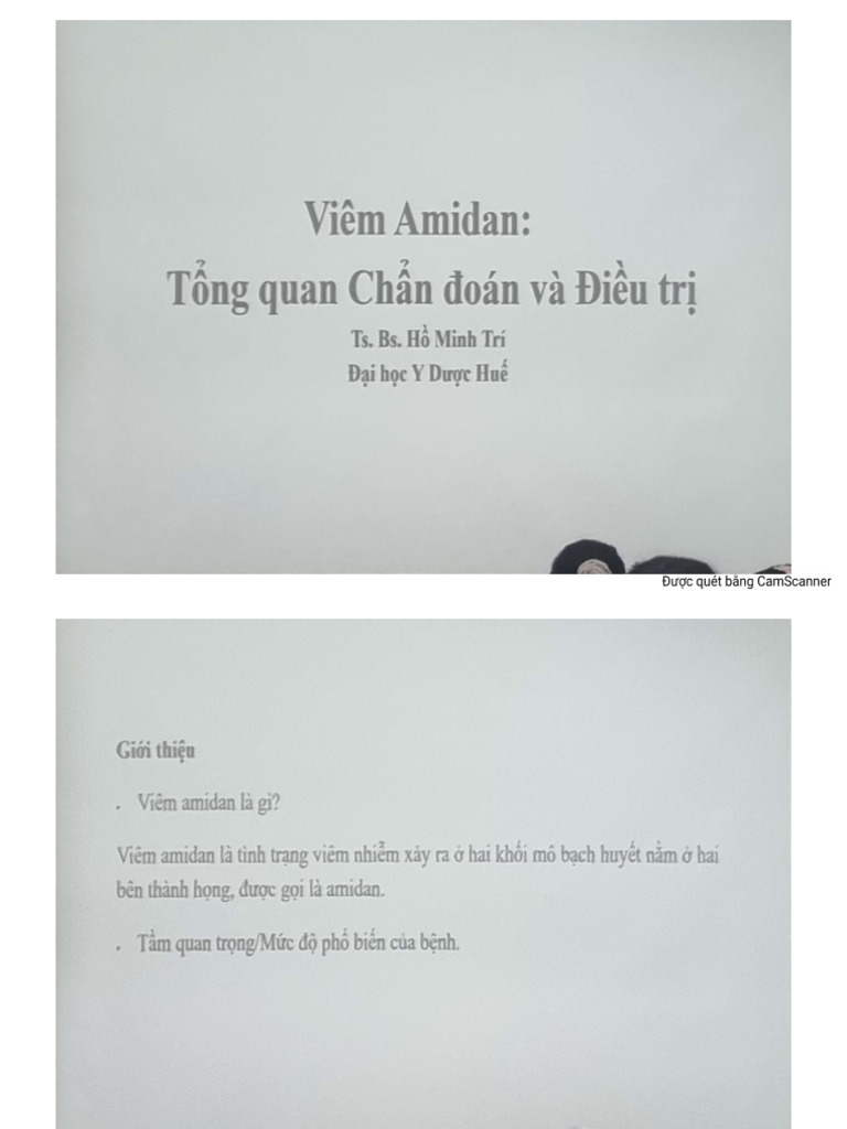 Viêm Amidam | PDF
