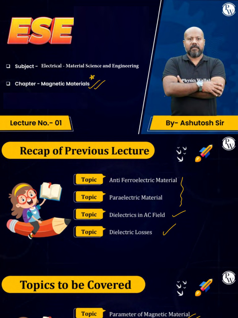 Magnetic Materials 01 - Class Notes | PDF