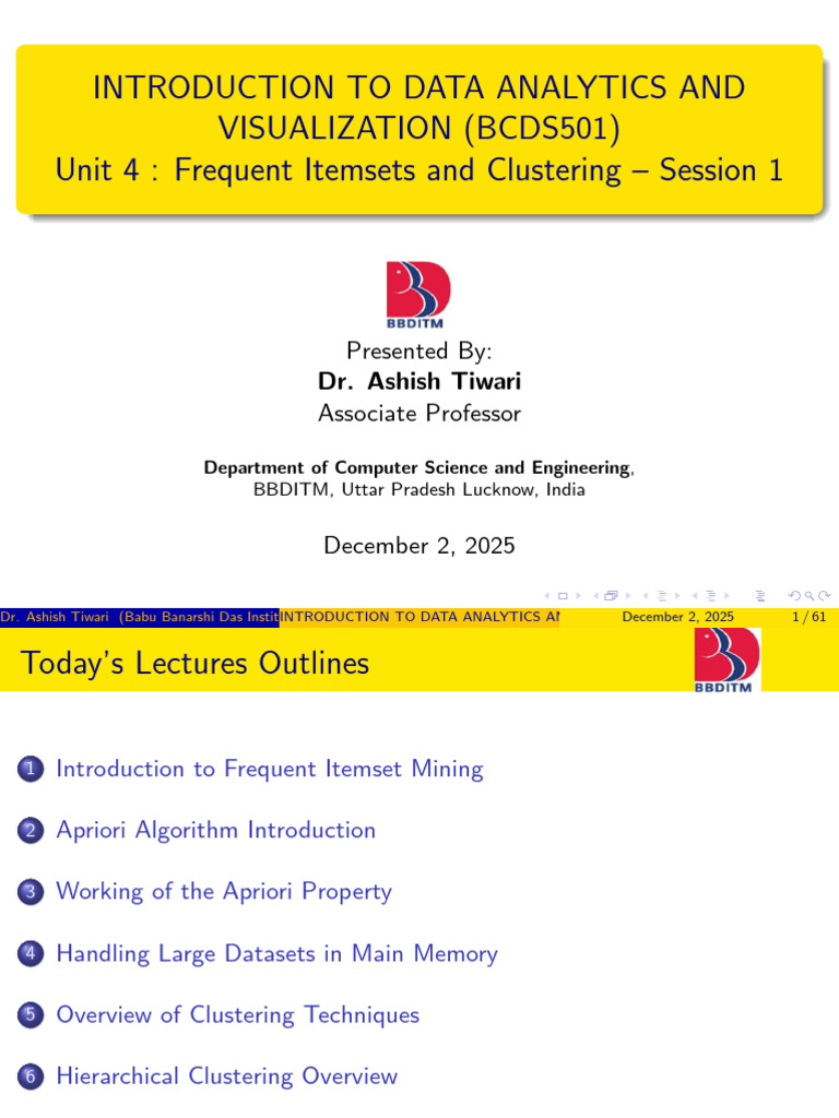 Frequent Itemsets and Clustering Insights | PDF | Cluster Analysis ...