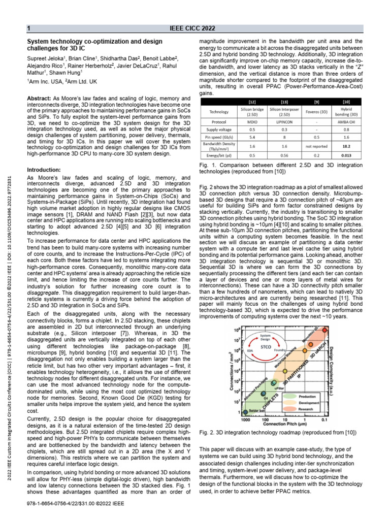 3D IC Design Challenges and Solutions | PDF | Semiconductor Device ...