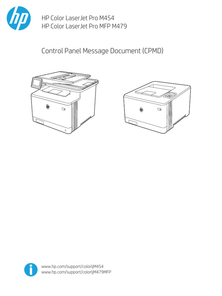 HP Color LaserJet Error Code Guide | PDF | Fax | Printer (Computing)