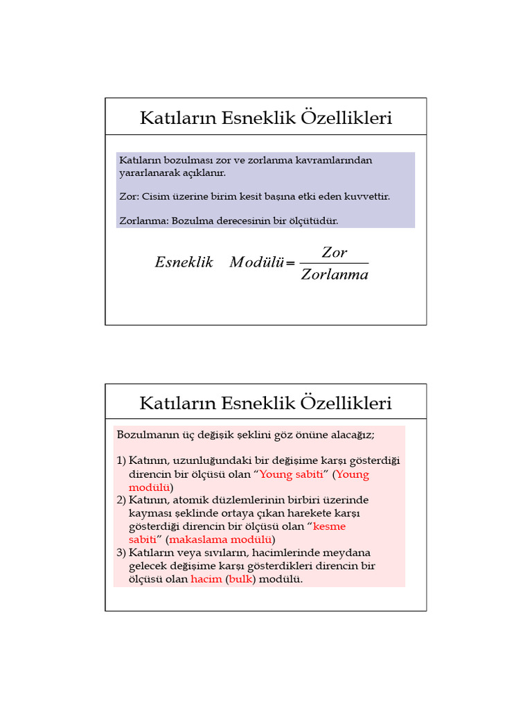 Esneklik | PDF