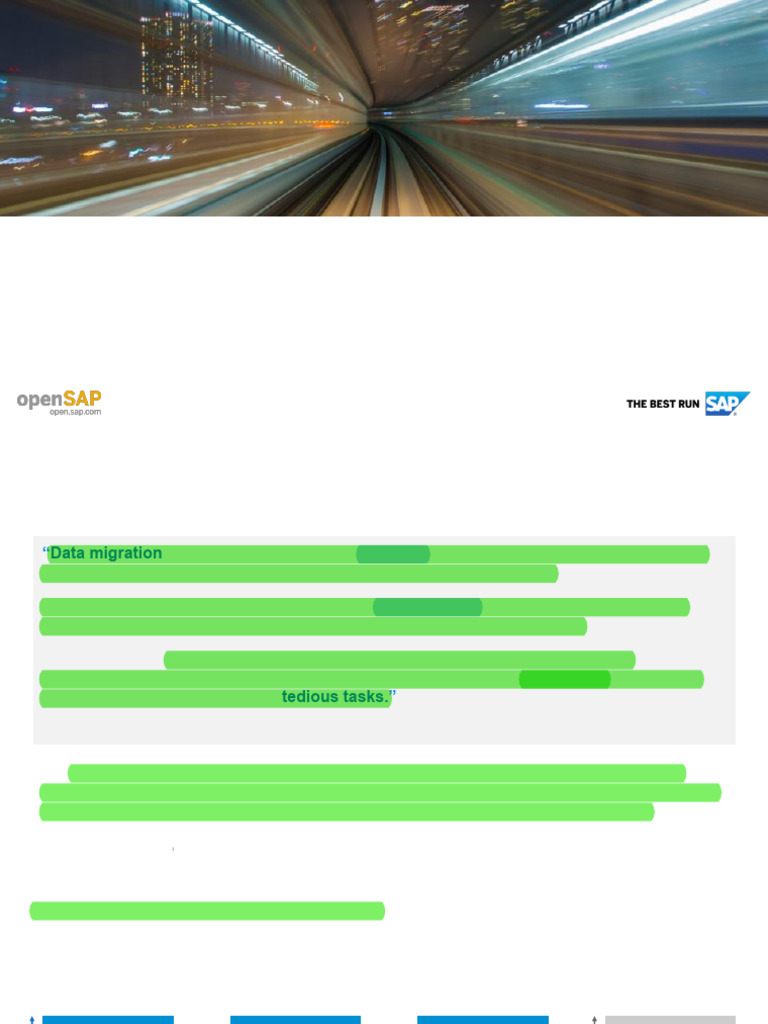 SAP S/4HANA Data Migration Overview | PDF | Information Technology ...