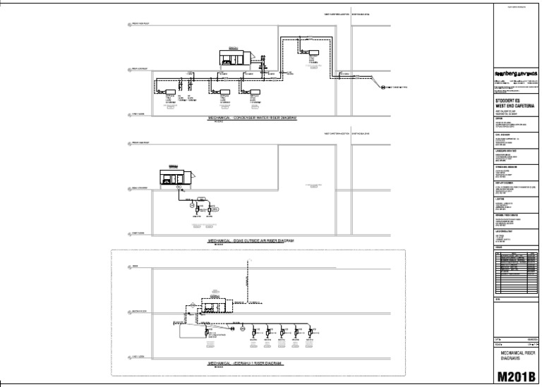 m201b - Mechanical Riser Diagrams Rev.5 | PDF