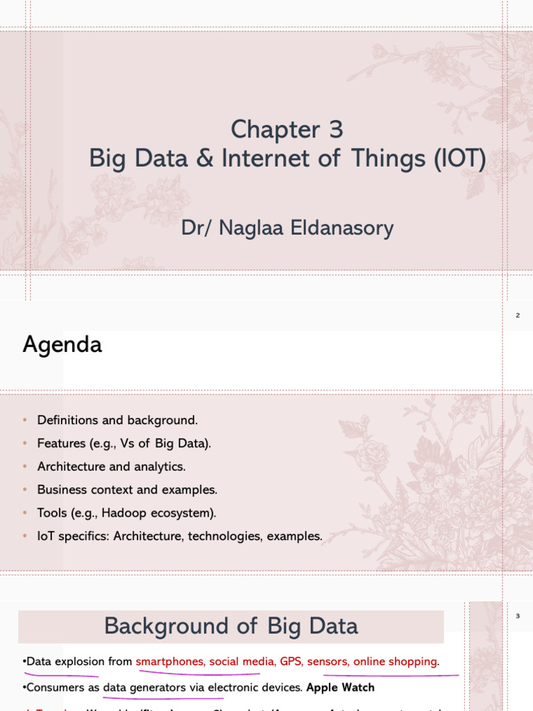 Big Data and IoT: Insights and Tools | PDF | Big Data | Internet Of Things