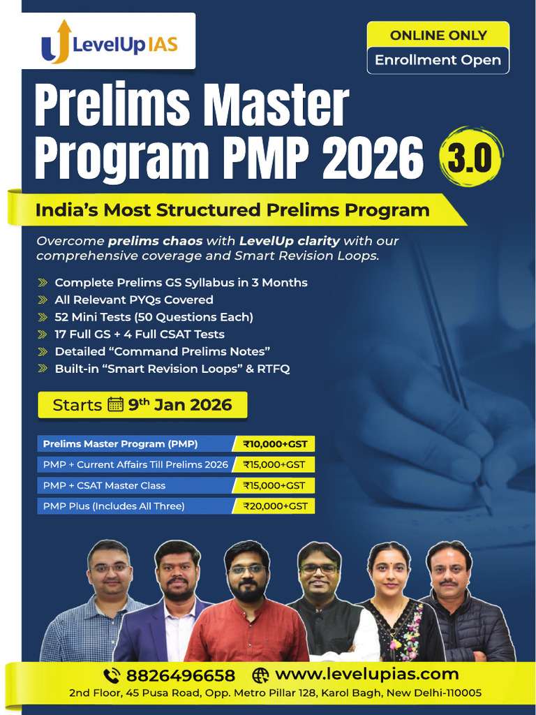 Prelims Master Program 2026 Overview | PDF | Cyclone | Plate Tectonics