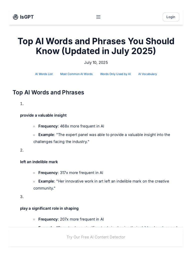 Essential AI Vocabulary Guide | PDF | Artificial Intelligence ...