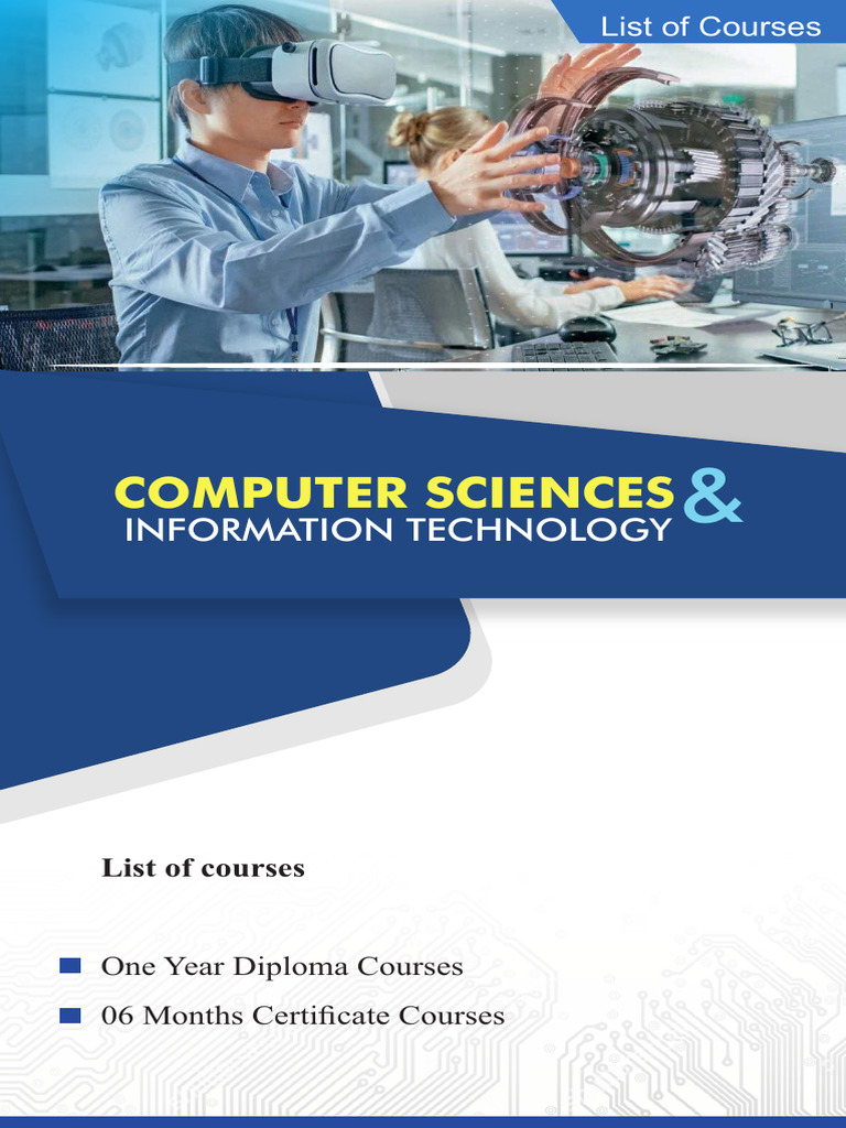 Computer Science & IT Course List | PDF | Computing | Operating System