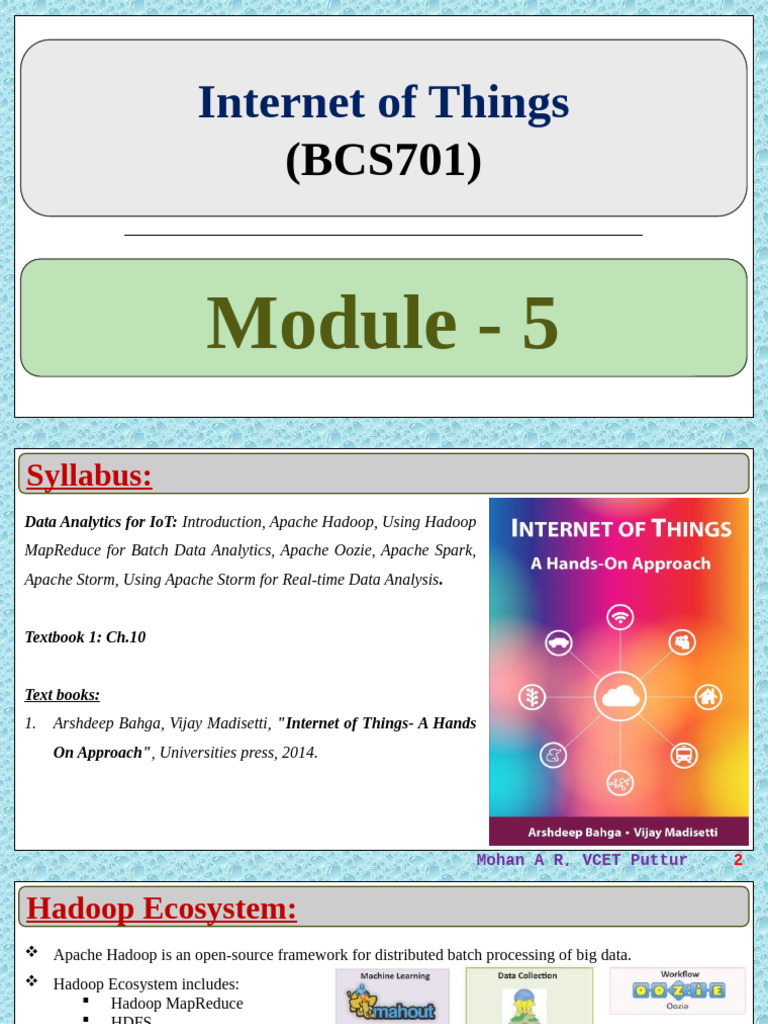 IoT Data Analytics with Hadoop Tools | PDF | Apache Hadoop | Map Reduce