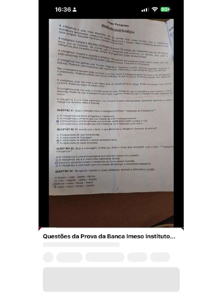 Prova 1 | PDF