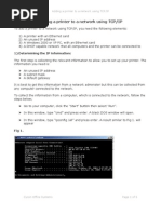 Zebra Printer IP Address Setup Guide | PDF | Computers