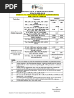 IIM Indore IPM Fees Structure 2025-30 | PDF | Services (Economics) | Money