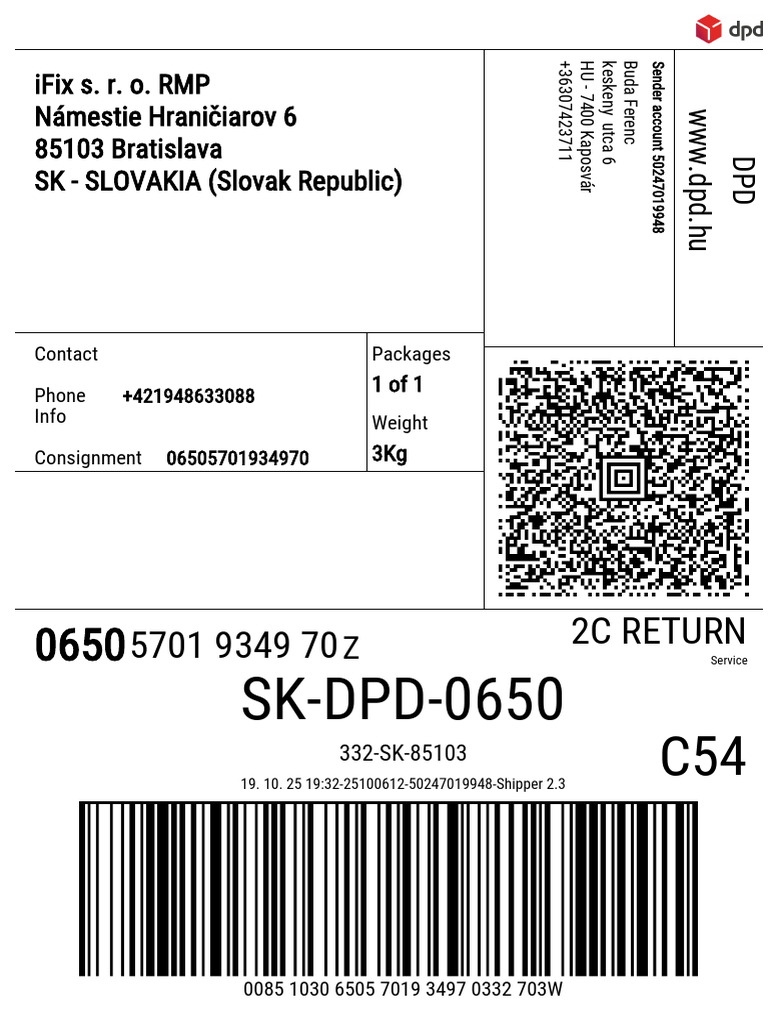 Return Label | PDF