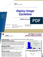 Deploy Image Cycle Time Six Sigma Case Study