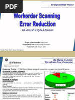 Workorder Error Reduction Six Sigma Case Study