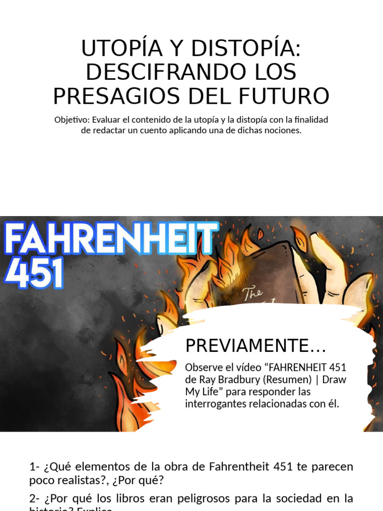 Utopía y Distopía: Reflexiones Futuras | PDF | utopía | Distopía
