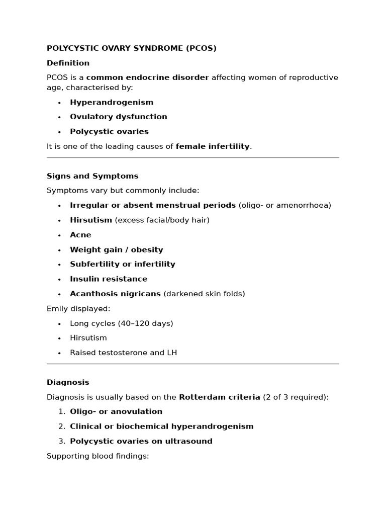 PBL 1 HD2 | PDF | Polycystic Ovary Syndrome | Luteinizing Hormone