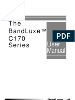 Bandrich BandLuxe C170 User Manual