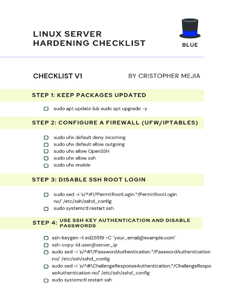 Linux Hardening | PDF