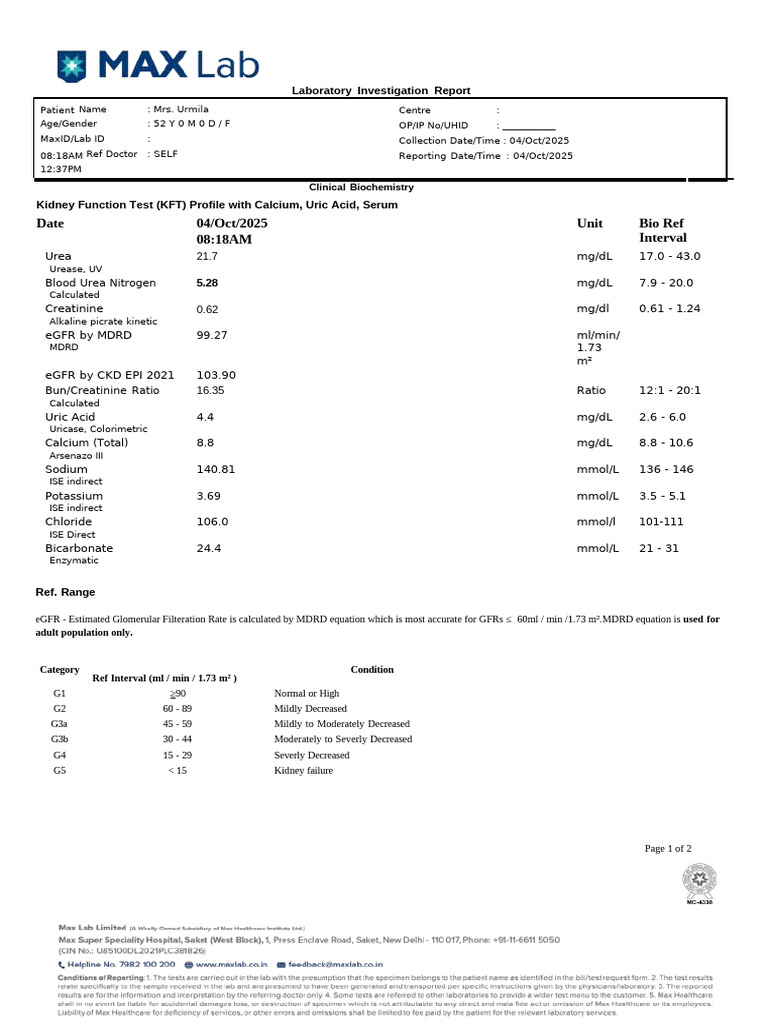 report 1 | PDF | Medical Specialties | Internal Medicine