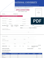 Application Form JNU