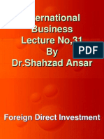 International Business - MGT520 Power Point Slides Lecture 31