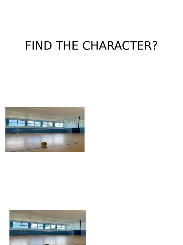 Find The Character? | PDF