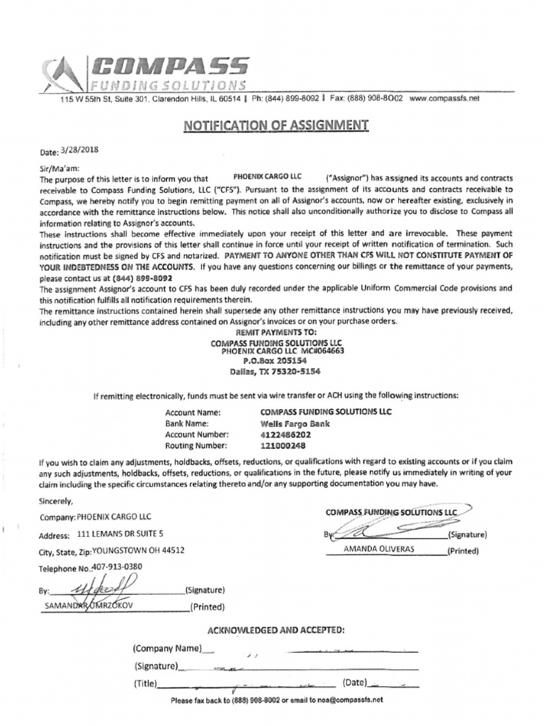 Phoenix Cargo Noa | PDF