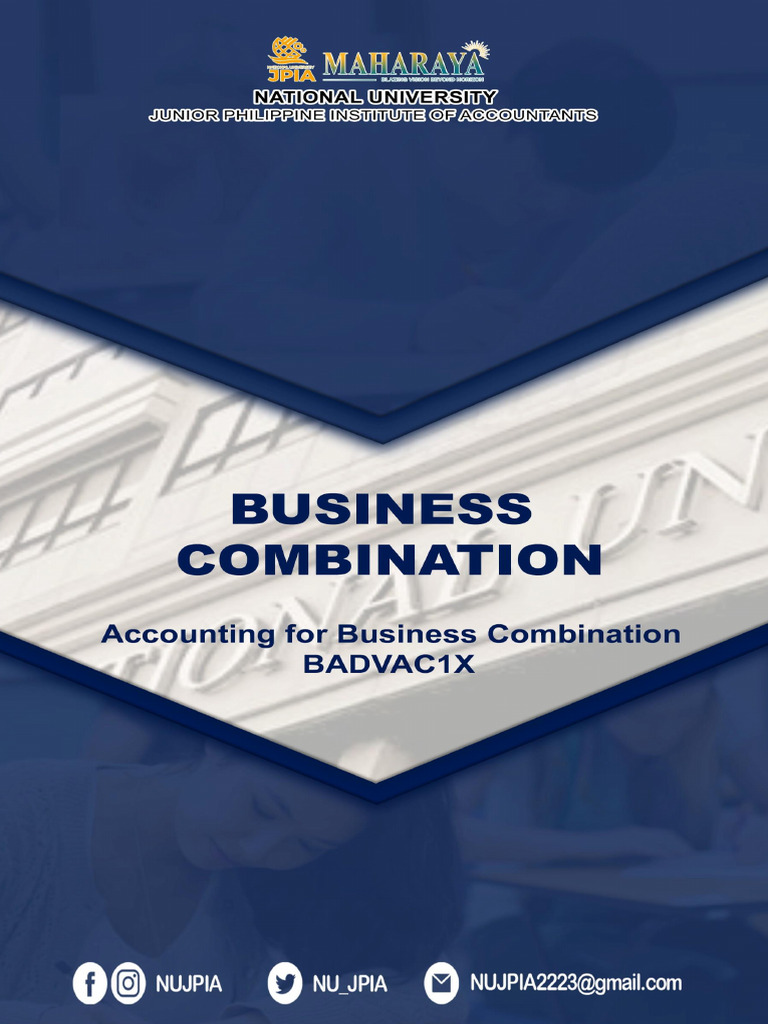 Accounting for Business Combinations Guide | PDF | Goodwill (Accounting ...