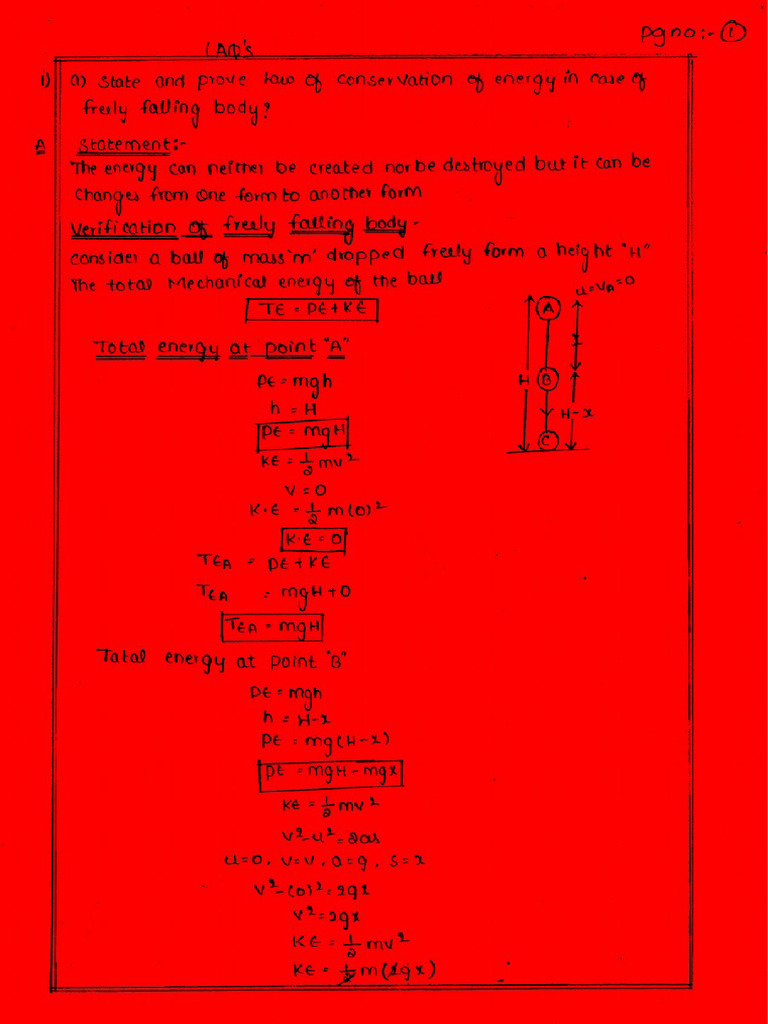 TS JR Phy Imp Questions | PDF