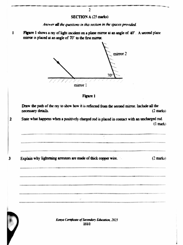 Physics Pp2 2025 | PDF