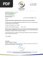 Gauteng Operating License Application Form | PDF | Identity Document ...